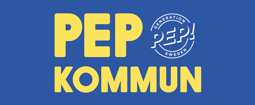 Logotyp för generation pep - pep kommun